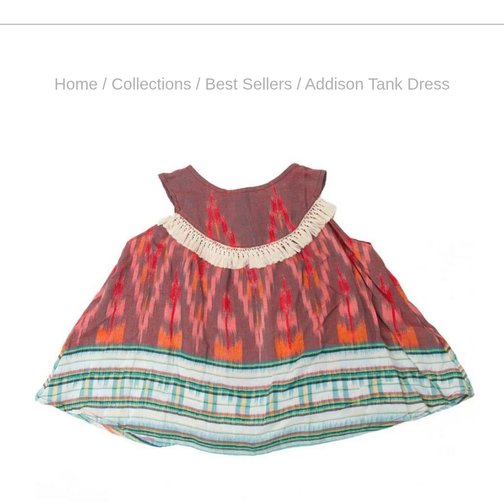 Cleobella Multicolor Addison Tank Dress